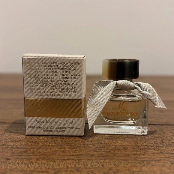 My Burberry eau de toilette 5ml mini bottle deluxe sample - Picture 2 of 6